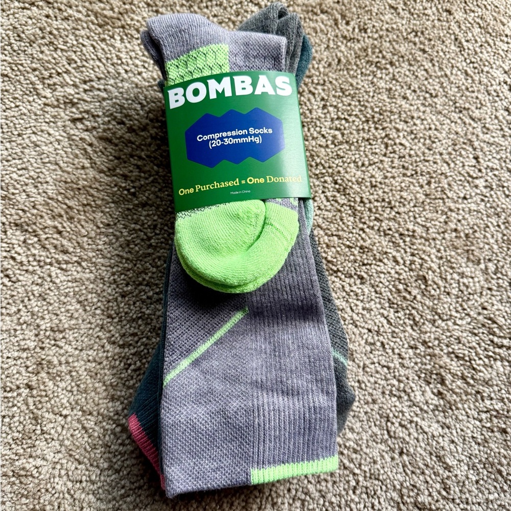 Bombas Women's Performance Compression Knee High Sock 3-Pack (20-30mmHg)
